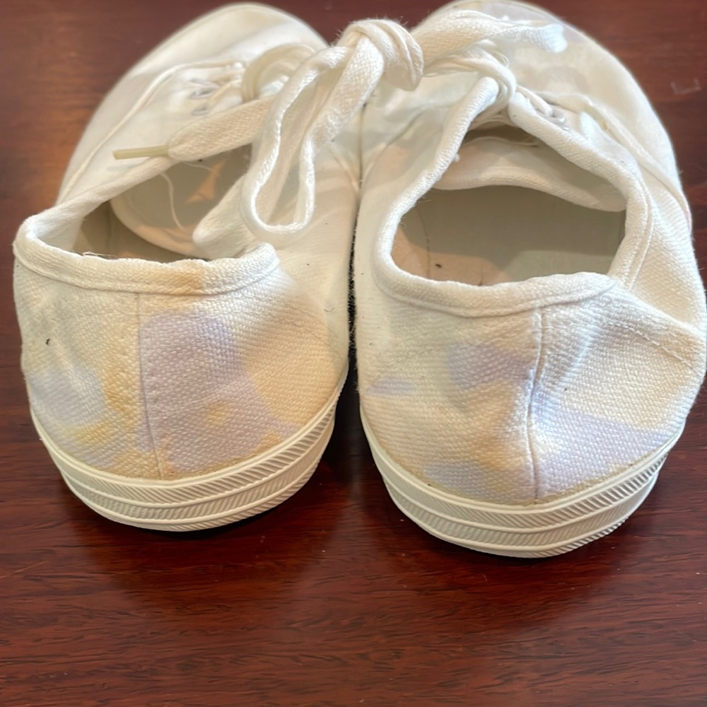 Hanes Karen canvas white sneaker tennis shoes women’s size 8 1/2 - Picture 4 of 6